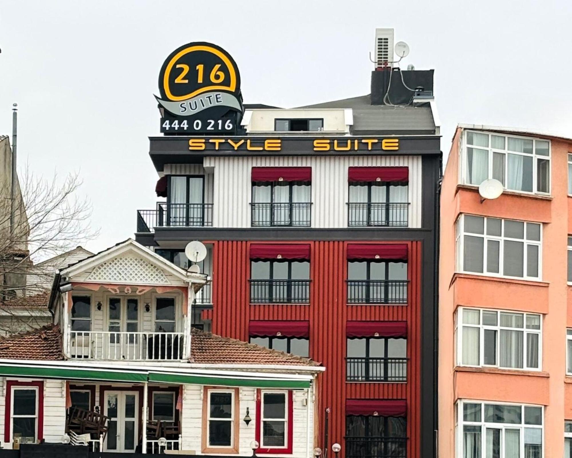 216 Style Suite İstanbul Dış mekan fotoğraf